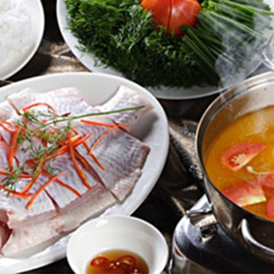 Lẩu cá hồng bạc