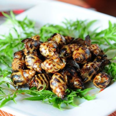 Ốc hương nướng