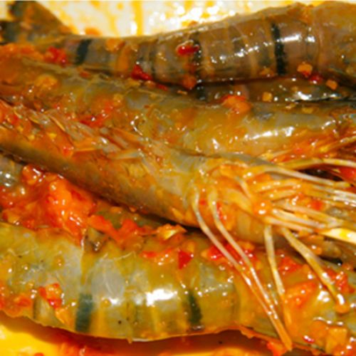 Tôm nướng sa tế