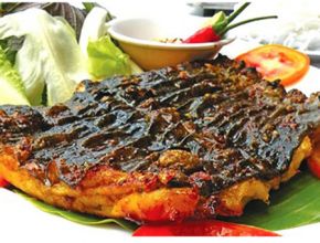 Cá bớp nướng muối ớt